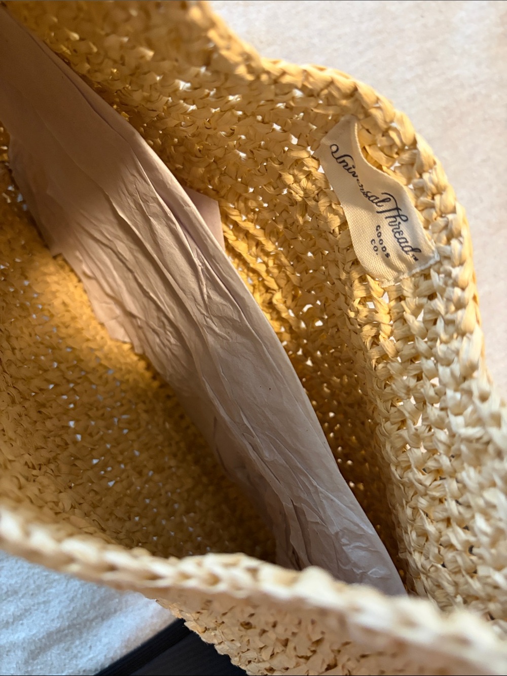 Universal Thread Casual Raffia Shoulder Bag - Picture 4 of 4